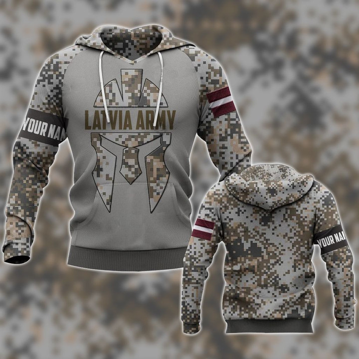Customize Latvian National Armed Forces Unisex Adult Hoodies