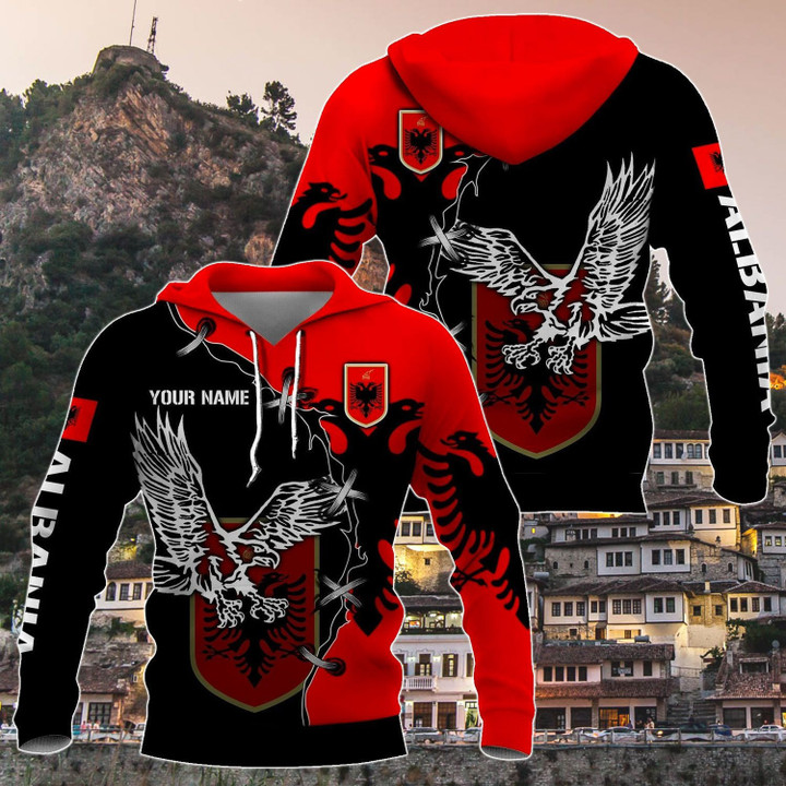Customize Albania 3D Unisex Adult Shirts