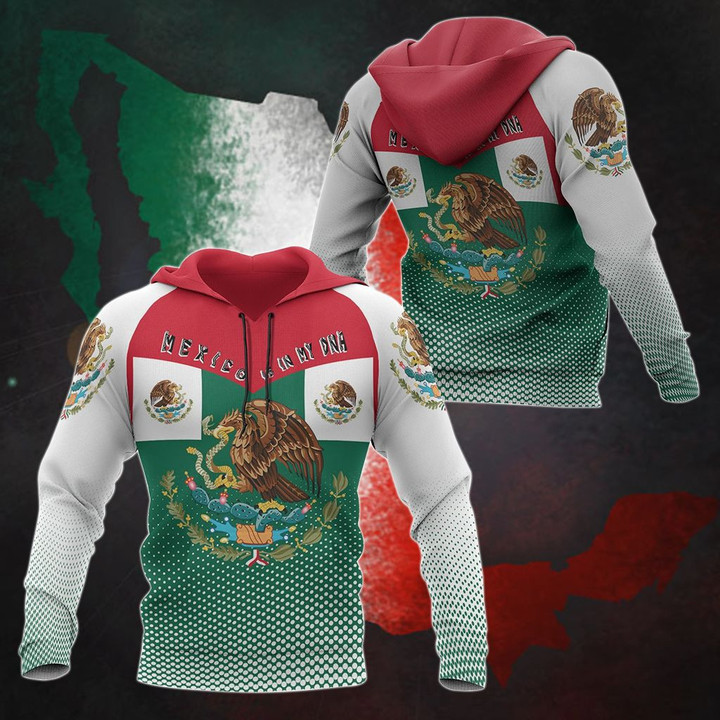 Mexico In My DNA Unisex Adult Hoodies