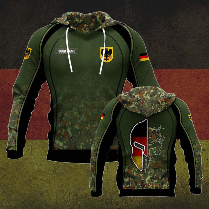 Customize Germany Coat Of Arms Camo Unisex Adult Hoodies
