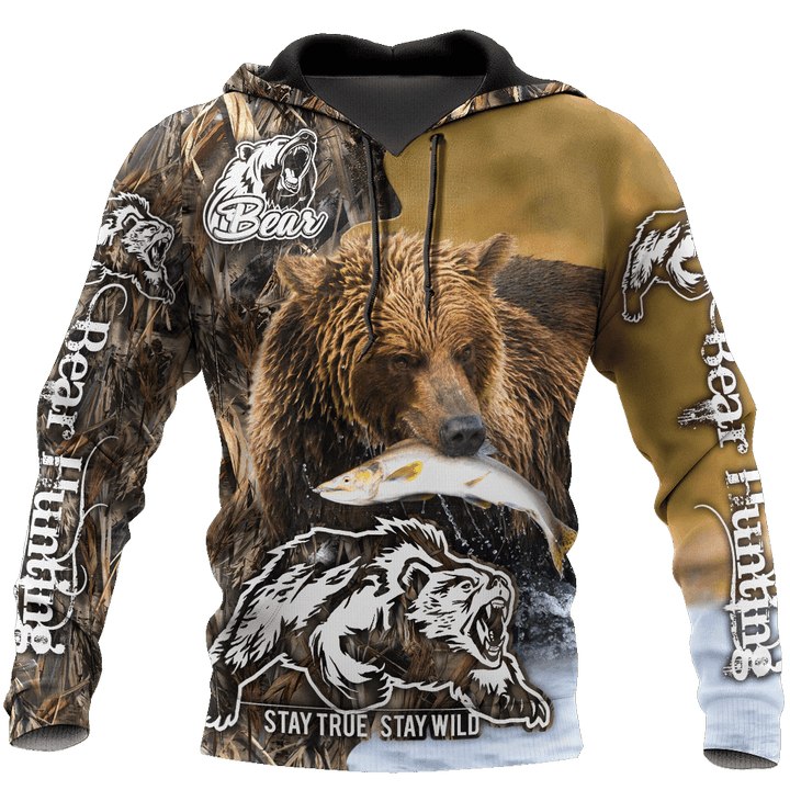 Predatory bears camo 3Der shirts for man and women Pi211201 PL
