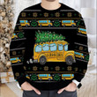School Bus Christmas Tree Ugly Sweater, School Bus sweatshirt, Custom Christmas gift for School Bus driver