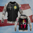Customize Latvia Army Unisex Adult Hoodies