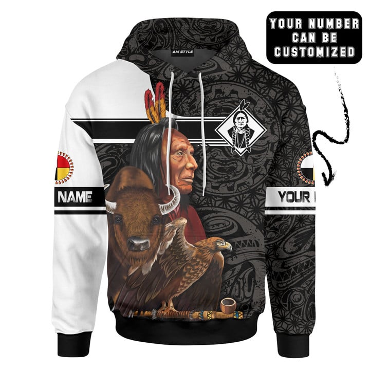 The Great Indian - Native American Customized 3D All Overprinted Shirts - Indigenous People Day - AM Style Design™ - Amaze Style™
