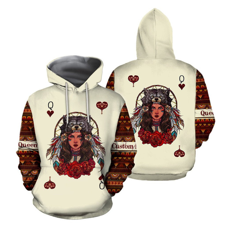 Custom Name - Native Queen Shirt for Women