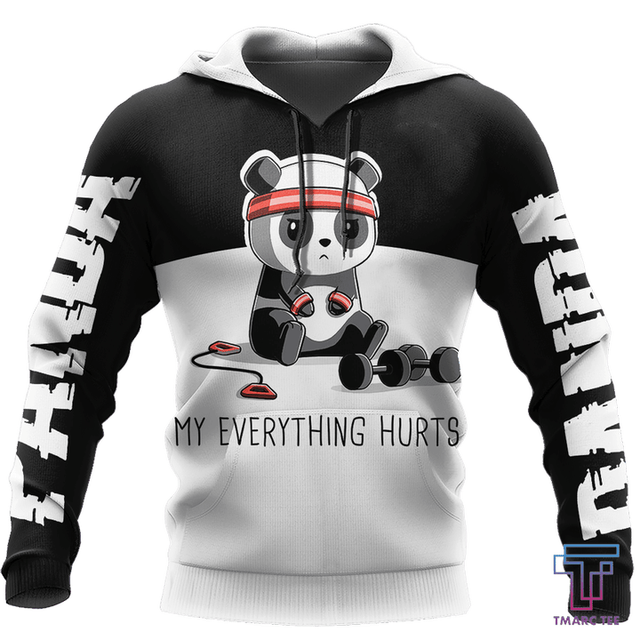 Love Gymmer Panda D all over printed shirts for men and women AZ PL