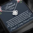 Mom Necklace, Retirement Gifts For Mom Necklace, Happy Retirement Gifts For Retiring Mother, Mom Retirement Gift