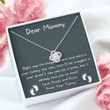 Mom Necklace, Mom To Be Necklace, Pregnancy Gift For Mom To Be, Mommy Present From Unborn Baby, Gift For Expecting Moms