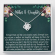 Mom Necklace, Mother & daughter necklace gift, mother's day gifts for mom from daughter