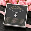 Mother-in-law Necklace, To The Best Mother-In-Law Gift Necklace