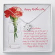 Mom Necklace ' Necklace For Mom ' Gift Necklace Message Card Mother's Day ' One Day ' To Mom Necklace gift for mom, mother day gift