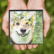 Dog Mom Necklace, Gift Necklace Message Card ' To My Pembroke Welsh Corgi Dog Mom Happy Valentine's Day Necklace gift for mom, mother day gift