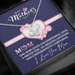 Mom Necklace, Butterfly Mother's Day Gift ' Gift Necklace Message Card Mother's Day necklace gift for mom, mother, mama