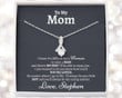 Mom Necklace, Mom Son Necklace, Birthday Necklace Gift Idea For Mom From Son, Sentimental Gift For Mom From Son, Mother Son Gift Mother day necklace gift for mom