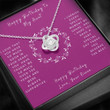 Aunt gift from niece, nephew Aunt Necklace  Gift For Aunt  Gift Necklace Message Card  Birthday To Aunt From Niece