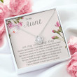 Aunt gift from niece, nephew Aunt Necklace, Aunt Wedding Gift From Bride, Aunt Of The Bride Gift, Wedding Gift From Bride And Groom, Bridal Party Gift