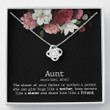 Aunt gift from niece, nephew Aunt Necklace, Mothers Day Gift For Aunt From Niece, Aunt Gifts From Nephew, Birthday Necklace For Aunt