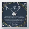 To My Girlfriend Promise Necklace, For Couples, Gift For Girlfriend Wife Anniversary
