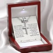 Valentines gift for him, christmas gift for him Boyfriend Necklace, To My Man Necklace, Meaningful Boyfriend Cross Necklace, Boyfriend/ Husband Necklace, Christian Gift For Man