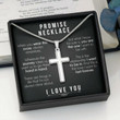 Valentines gift for him, Boyfriend Necklace, Promise Necklace For Boyfriend, Valentines Gift For Him, Sentimental