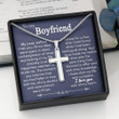 Boyfriend Necklace, Valentine Boyfriend Gift, Girlfriend To Boyfriend Gift, New Boyfriend Valentines, Anniversary Necklace Gift For Boyfriend