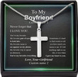 Boyfriend Necklace, Boyfriend Gift From Girlfriend Love Favorite Heart, Necklace Gift, Last Minutes Necklace