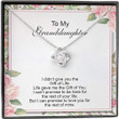 Granddaughter Necklace Gifts From Grandma Grandmother Grandfather Granddaughter Christmas gift