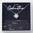 Godmother Necklace Gift, Godmother And Godaughter, Fairy Godmother Granddaughter Christmas gift