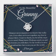 Grandmother Necklace, To My Granny Necklace  Grandmother Gift From Granddaughter/Grandson Grandma mother's day gift, Nana Gigi necklace