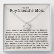 Mother-in-law Necklace, Gift To My Boyfriend's Mom Necklace Gift For Boyfriend's Mom Birthday Mother Day Gift for Boyfriend's Mom, Mother In Law