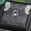 Mother-in-law Necklace, Meaningful Bride Gift From Mother Of Groom, Gift For Daughter In Law On Wedding Day, Daughter In Law Mother Day Gift for Boyfriend's Mom, Mother In Law