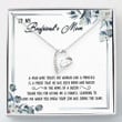 Mother-in-law Necklace, Boyfriends Mom Gift ' Boyfriends Mom Necklace Mother Day Gift for Boyfriend's Mom, Mother In Law