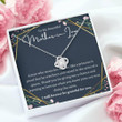 Mother-In-Law Necklace, Mother In Law To Be Gift, Future Mother In Law Necklace, Special Mother In Law Gift From Daughter In Law, Mother In Law Gifts Mother Day Gift for Boyfriend's Mom, Mother In Law