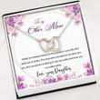 Mother-in-law Necklace, To My Mother-in-law Necklace, Gift For Mother-in-law Thank You Mother Day Gift for Boyfriend's Mom, Mother In Law