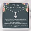 Mother-in-law Necklace, Boyfriends Mom Mother's Day Gift, Birthday Gift For Boyfriends Mom, Boyfriends Mom Birthday Necklace Mother Day Gift for Boyfriend's Mom, Mother In Law