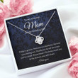 Mother-in-law Necklace, To My Boyfriend's Mom Gifts Necklace, Gift For Future Mother-in-law Mother Day Gift for Boyfriend's Mom, Mother In Law