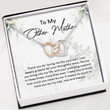 Mother-in-law Necklace, To My Future Mother-in-law Necklace, Gift For Mother-in-law Thank You Mother Day Gift for Boyfriend's Mom, Mother In Law
