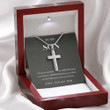 Son Necklace, Always Remember You Are Loved, Birthday Gift For Son, To My Son Cross Necklace, Present From Dad