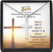 Son Necklace, To Son Necklace Gift  Overwhelmed Pray Love Forever Always
