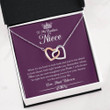 Niece Gift Necklace, Personalized Necklace My Badass Niece Niece Gift From Aunt, Graduation Gifts Custom Name