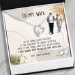 Wife Necklace gift, Wife Gifts  Husband To Wife  Forever Love Necklace For Women