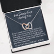 Wife Necklace gift, Girlfriend Necklace, Im Sorry Gift, Apology Necklace For Wife Girlfriend