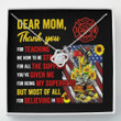 Mom Necklace Gift, Moms Firefighter  Gift For Mom From Firefighter