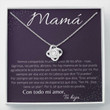 Mom Necklace Gift, StepMom Necklace Gift, To My Mother Necklace Gift For Mom From Daughter, Mother Daughter Necklace