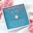 In Loving Memory Of Your Aunt Necklace, Memorial Gifts For Loss Of An Aunt Gift