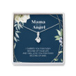 Memorials Necklace, Mama Of An Angel: Miscarriage Necklace Gift, Sorry For Your Loss, Angel Baby Bereavement Beauty Necklace
