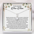 Mom To Be Necklace, Alluring Beauty Necklace � To My Amazing New Mom Pregnancy Gift