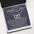 Daughter-in-law Necklace, Pregnant Daughter In Law Gift, Petit Ribbon, Gift For Pregnant Daughter In Law Necklace