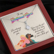 Girlfriend Necklace Gift, Girlfriend Gift LGBT, Lesbian Necklace, Queer Pride, Lesbian Gifts, Lesbian Love Gift, Pride Necklace
