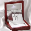 Forever Faithful Cross Necklace � Gift Necklace Message Card